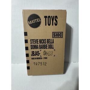 In Hand Barbie Stevie Nicks Bella Donna Doll In White Dress New Sealed